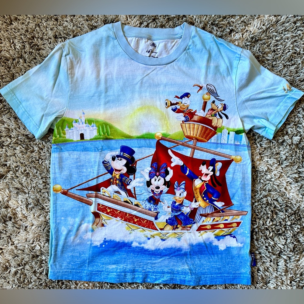 Disney Hong Kong Disney 14th anniversary shirt